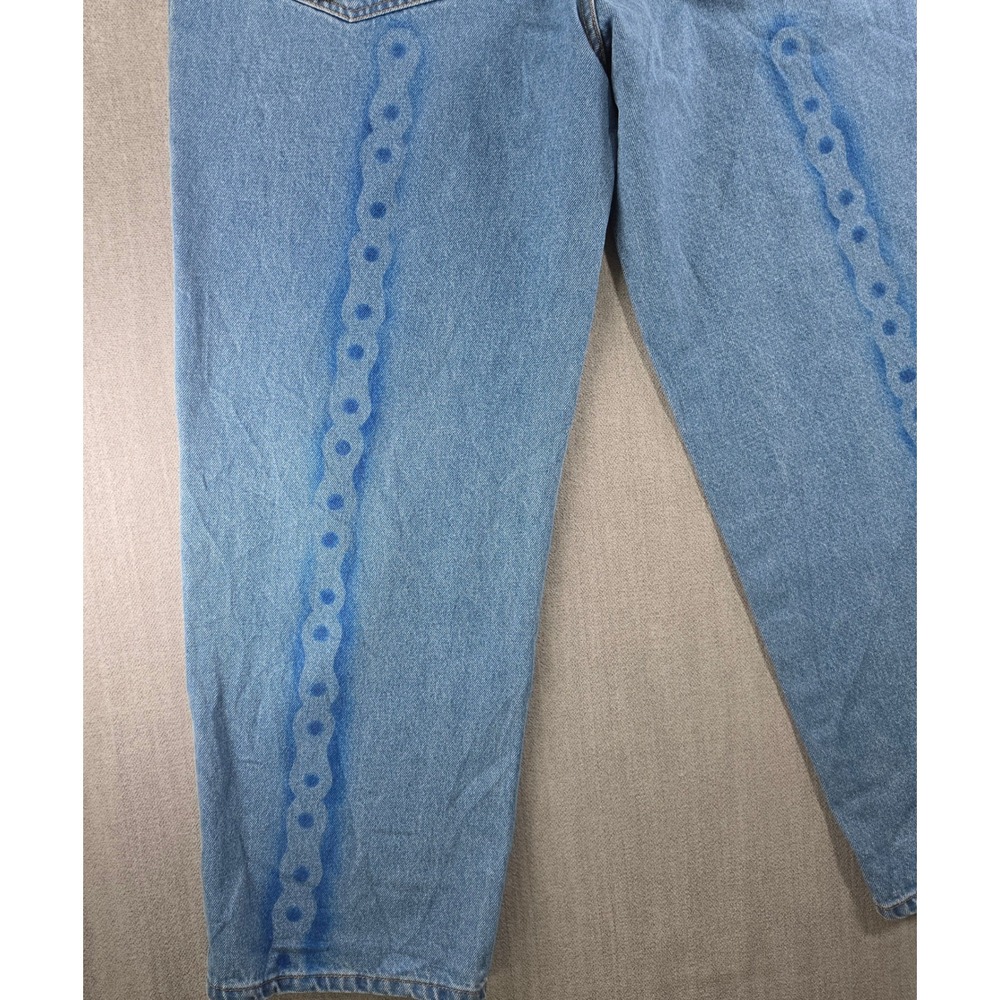 Faded Glory Jeans Men 40x32 Blue Relaxed Fit Straight Leg Denim Cotton - Picture 16 of 16